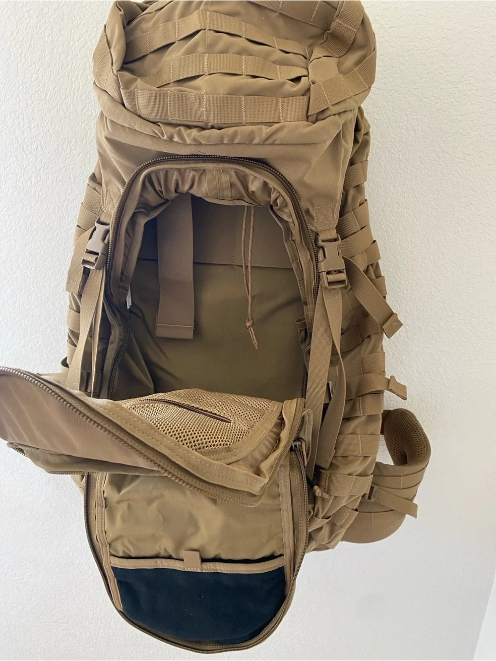 KELTY Falcon Coyote Brown Military Grade Tactical Rucksack.  Made in USA  NWOT